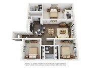 3 Bedroom | 2 Bath | 1208 SF | Attached Garage