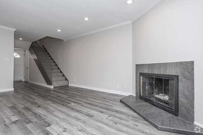 3BR, 2BA - 1,400SF - Living Room