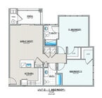 Experience modern living with this thoughtfully designed 2-bedroom layout.