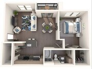 1 Bedroom | 1 Bath | 751 SF