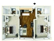 2BR/2BA
