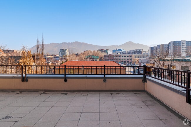 1BR, 1BA - 743SF - Balcony