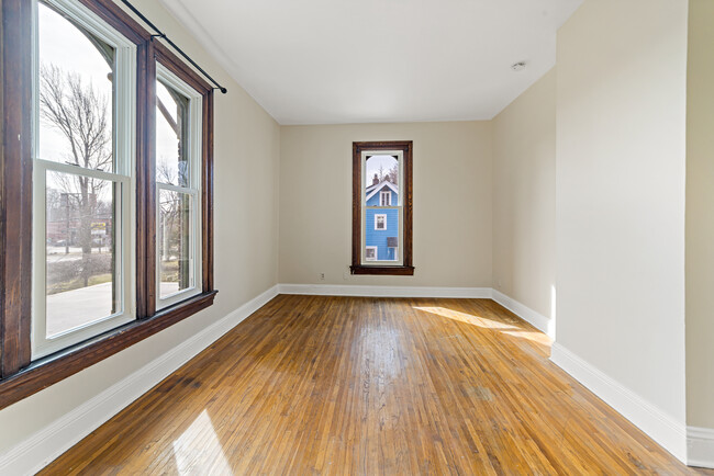 Living Room Driveway / Central Ave View - 1171 Central Ave Apartments Unit 2