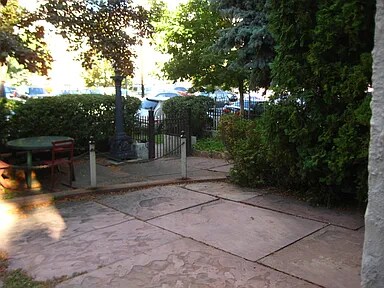 Private patio - 1612 N Pennsylvania St