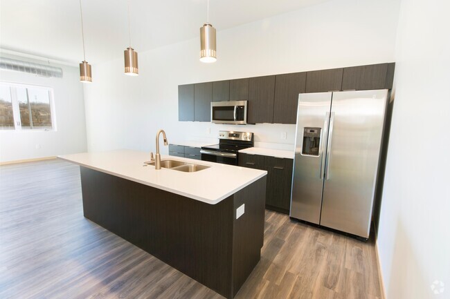 Island Kitchen - 2800 Flatwater Crossing Apartments