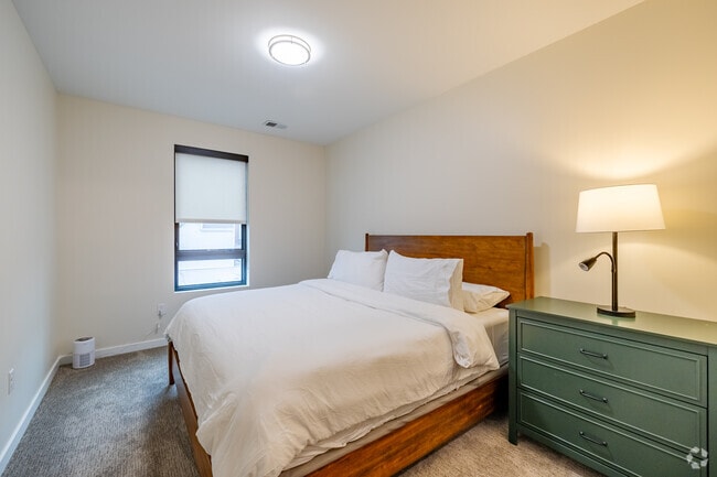 1 habitación, 1 baño con estudio - 955 pies cuadrados - Dormitorio - Leavenworth Lofts