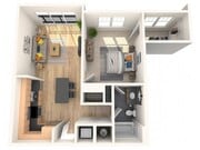 1 Bed 1 Bath