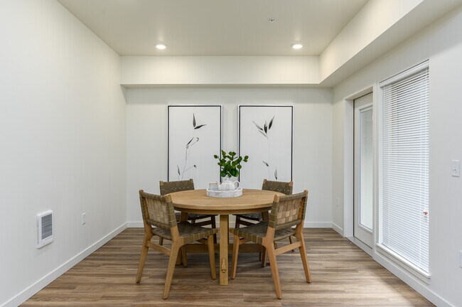 A flexible space for dining, an in-unit office, or whatever suits your lifestyle.