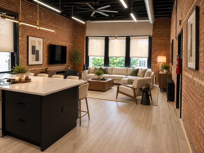 AI virtual staging - 41 N Main St Unit 2nd Floor Apartment