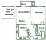 1BR/1BA