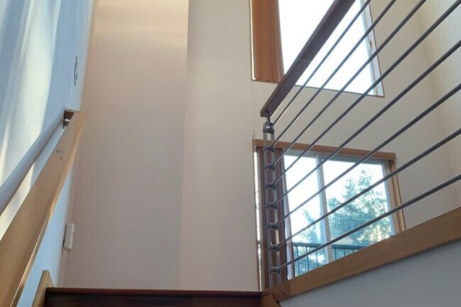 Stairs from ground floor - West Seattle Townhouse