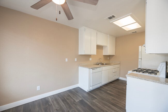 Dining and kitchen area