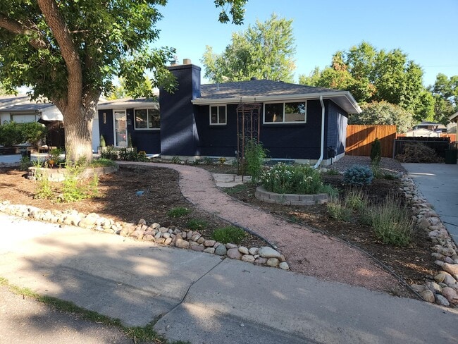 Xeriscaped yard and path - 3485 W Powers Pl
