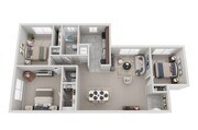 3 Bed 1.5 Bath