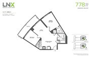 1505 - 2Bd 1 Bath