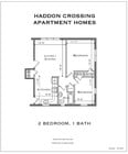 2 bd 1 bath floor plans