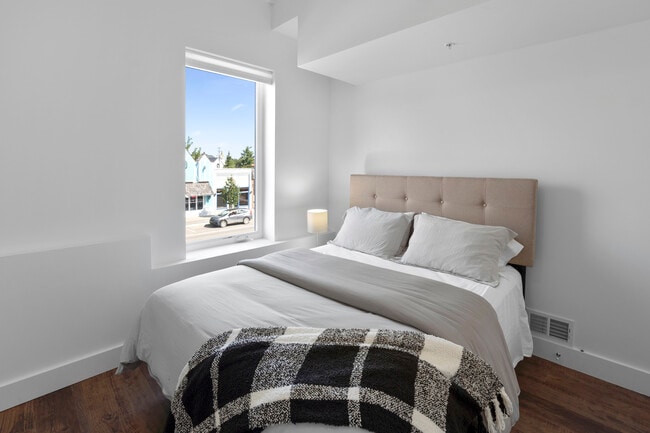 Bedroom #1 - Pic is of a model unit. Actual unit may vary slightly - 133 W Main St Unit #3
