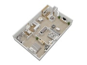 Drummond - 2 Bed 1.5 Bath - 1000 Sq. Ft.