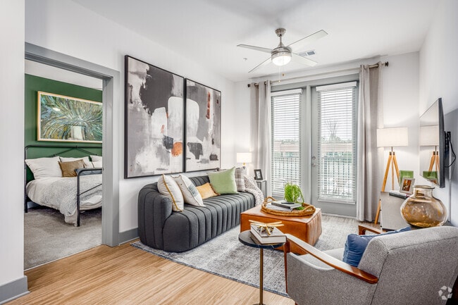 2BR, 2BR - 1,047SF - Living Room