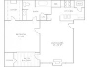 One Bedroom Luxury Terrace Renovated
