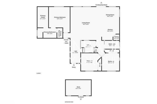 Photo - Gorgeous 3-bedrooms, 2-baths home in Arizo...