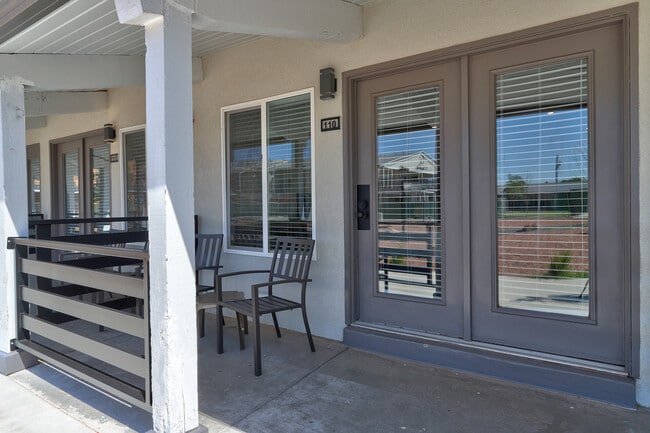 French Doors Open Onto Your Private Patio