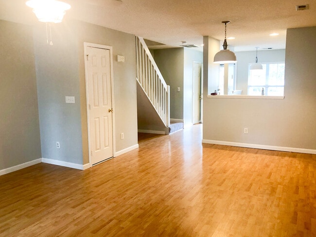 bright, open floor plan