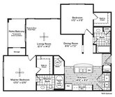 Garrett West - FAB - 2 Beds - 2 Baths - 1088 Sq. ft.