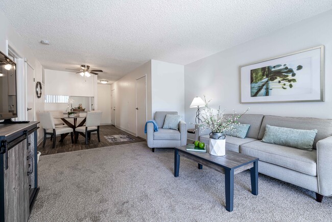 Remodeled Livingroom - Sandpiper Cove Apartments