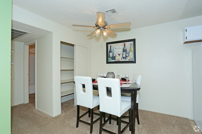 2BR,2BA-Colony Dining Room