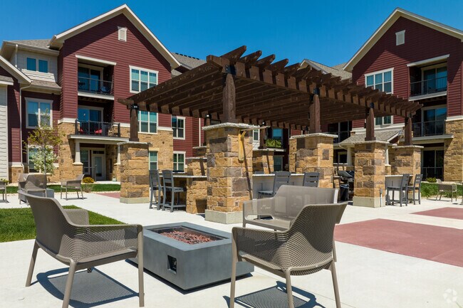 Courtyard - Fireplace