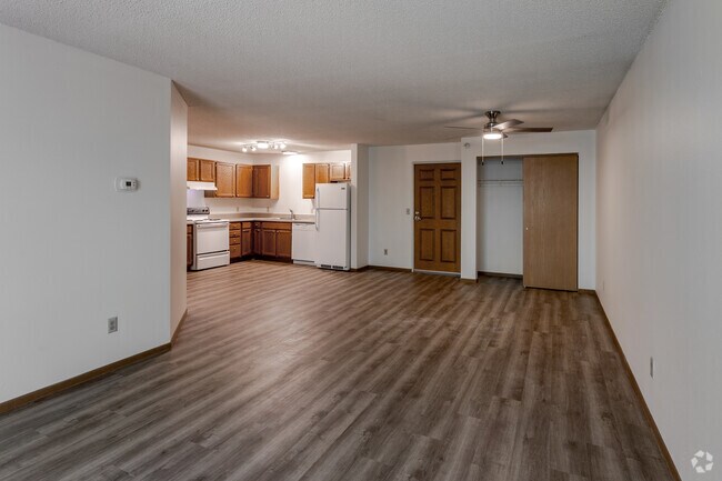 2BR, 1BA - 891SF - Living Room