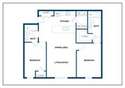 Oxford | 2BD, 2BA | 1024SF
