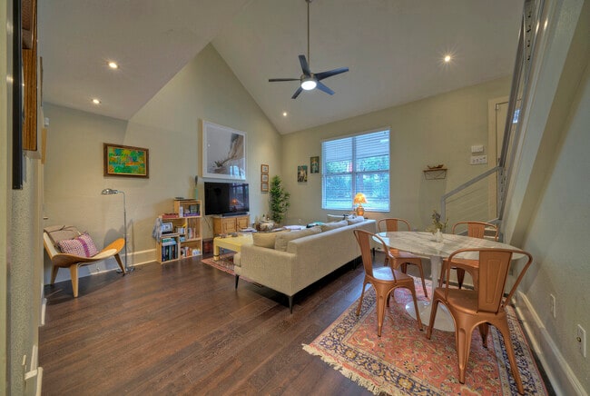 LIVING ROOM AND DINING