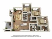 C1_3Bed_2Bath_1343 Sq Ft