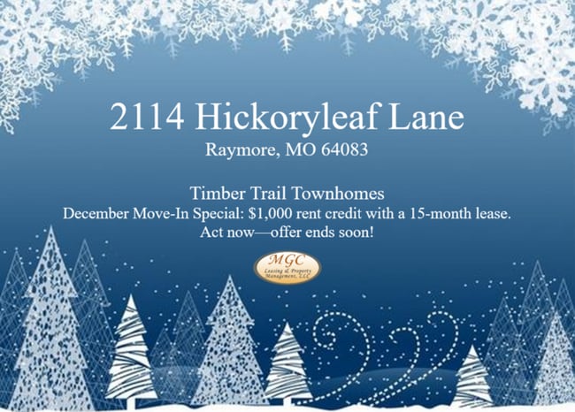 Timber Trails Townhomes - $1,000 Credit - ask how! - Timber Trails Townhomes - $1,000 Credit - ask how!