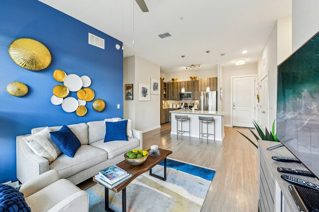 Living Room - Overture Dr. Phillips 55+ Active Adult Apa...