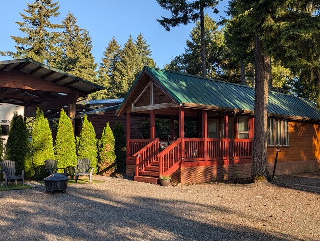 Photo - Private 1 bed/1 bath Cabin in gated resort with view of Rainier