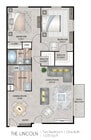 1070 Square Feet