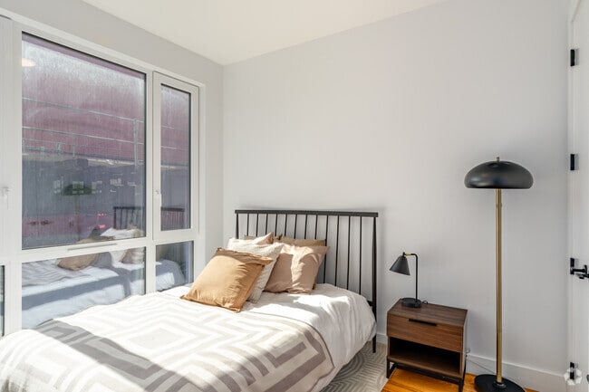 2BR, 1BR - 605SF - Bedroom