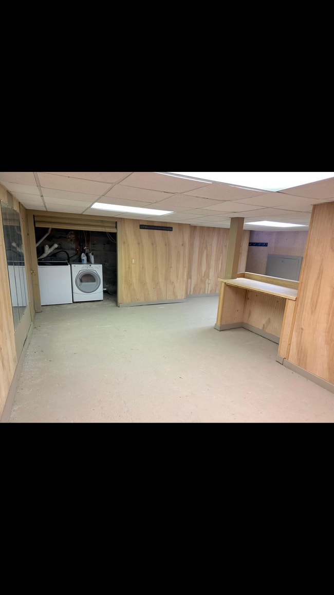 Nearly finished basement perfect for a lot of fun such as treadmill, yoga Matt, etc - 324 Elm St Unit A
