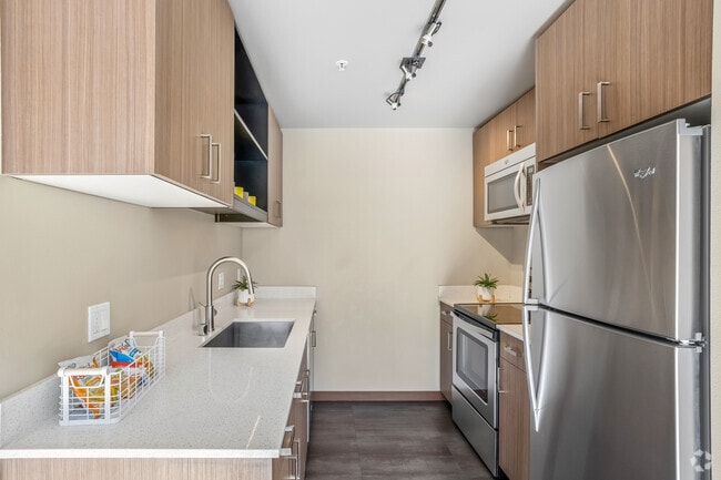 2BR, 2BA - 909SF - Kitchen