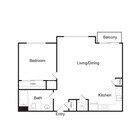 A4 | 1 bed 1 bath | 761 sq. ft.
