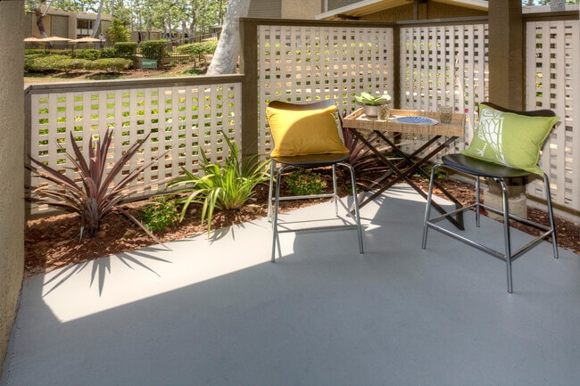 Private patio