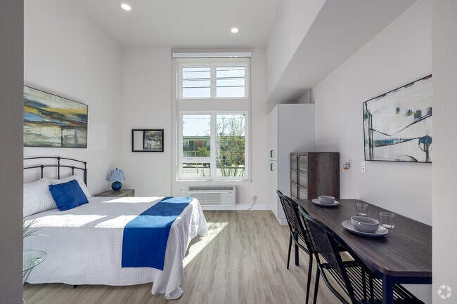 Studio - 350SF - Living Room - The Parkline