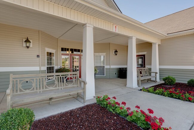 Clubhouse Entrance