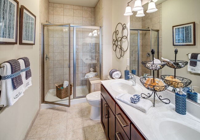 Walk in Shower in 2br Master Bath
