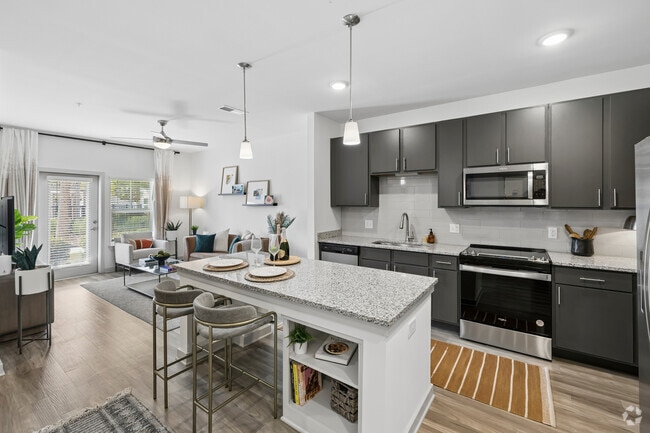 A2 - 1BR, 1BA - 756SF - Kitchen - Slate Nexton