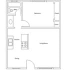 1BR/1BA