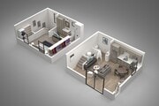 1B | 1 Bed | 1.5 Bath | 798 SqFt